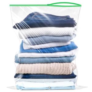 12 Pack of 5 Gallon Resealable Slider Bags
