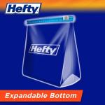 Hefty Quart Freezer Slider Bags, 105 Count