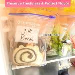 WiseFresh Slider Sandwich Bags – 65 Count Pack