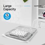 Large Zipper Storage Bags - 5 Gallon, 12 Pack