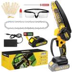 XSEYE Cordless Mini Chainsaw with Battery & Charger