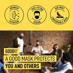 Comfort KN95 Face Mask - 10 Pack, Black