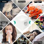 N95 Disposable Respirator Masks, 10-Pack, 95% Filtration