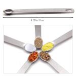 5-Pack 1/16 Teaspoon Measuring Spoons - Stainless Steel