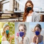 TIZZYT 50-Pack KN95 Face Masks in Morandi Color