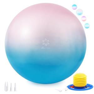 Extra Thick Anti-Burst Yoga and Fitness Ball
