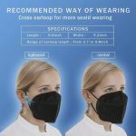 Hotodeal Black KN95 Face Masks, 40 Pack