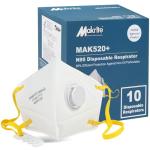 LotFancy N95 Masks with Breathing Valve, 10PCS
