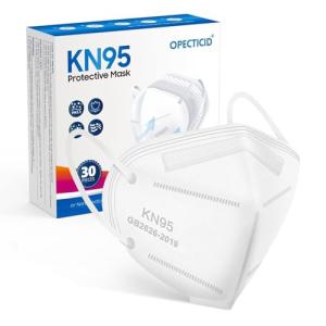 KN95 Face Masks 30-Pack with 5-Layer Filter