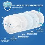 KN95 Face Masks 30-Pack with 5-Layer Filter