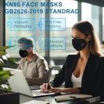 XIKII KN95 Masks 50PCS with 5 Layer Protection