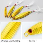 Dr.Fish 5 Pack Saltwater Jigging Spoons