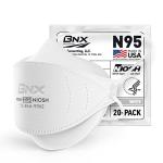 BNX N95 Protective Face Mask 20-Pack