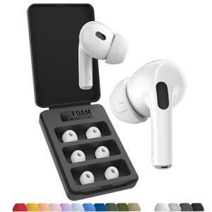 Memory Foam Ear Tips for AirPods Pro - 3 Pairs