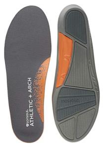 Sof Sole Men's High Arch Performance Insoles, Black