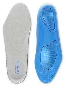 Sof Sole Women's Blue Memory Comfort Insoles