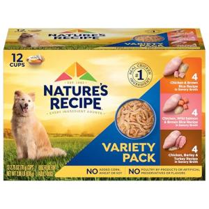 Nature's Recipe Wet Dog Food Variety Pack