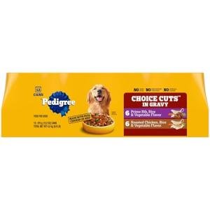 Pedigree Choice Cuts Wet Dog Food Variety Pack