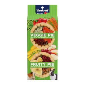 Veggie & Fruity Pie Treats for Small Pets