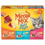 Meow Mix Surf n' Turf Wet Cat Food Pack