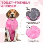 Lukovee Adjustable Dog Recovery Suit, Pink Tie-Dye