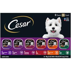 Cesar Wet Dog Food Variety Pack - 36 Trays