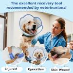 Comfortable Anti-Escape Recovery Collar for Large Dogs