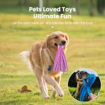 Squeaky Octopus Plush Toy for Puppies - 2 Pack