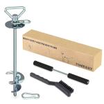 TOMBABY Heavy Duty Dog Tie Out Stake