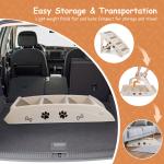 Foldable Dog Stairs with Non-Slip Steps