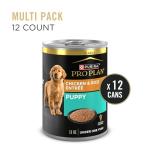 Purina Pro Plan Puppy Chicken & Rice Cans 12-Pack
