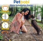 Petbobi 20ft Dog Tie-Out Cable and Stake