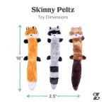 ZippyPaws Skinny Peltz - Grande Pack of 3