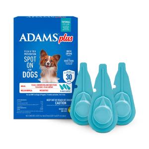 Adams Plus Flea & Tick Spot On for Dogs