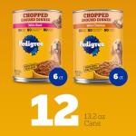 PEDIGREE Chopped Ground Dinner Dog Food Variety Pack