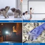 Interactive Rechargeable Cat Toys with Adjustable Patterns