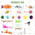 Variety Pack of 20 Fun Cat Toys