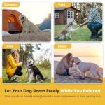 Heavy-Duty 20FT Dog Tie-Out Cable for Large Pets