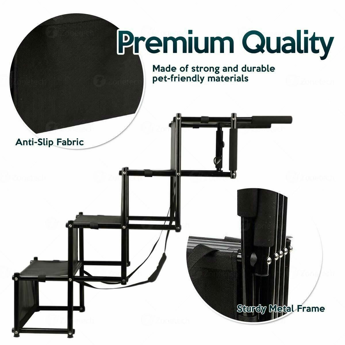 Portable Folding Dog Steps Ramp for Cars