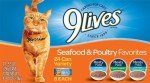 9 Lives Seafood & Poultry Cat Food Variety Pack