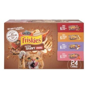 Friskies Chunky Wet Cat Food Variety Pack