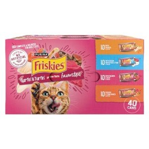 Purina Friskies Surfin' and Turfin' Cat Food Pack