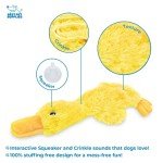 Crinkle Dog Toy for All Breeds - Cute Design