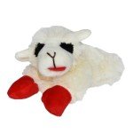 Multipet 6" Lamb Chop Toy for Small Dogs