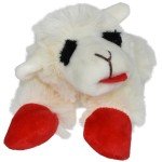 Multipet 6" Lamb Chop Toy for Small Dogs