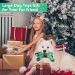 Letsmeet Durable Dinosaur Dog Chew Toy