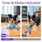 Interactive Motion-Activated Squeaky Dog Toy Ball