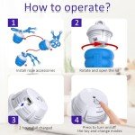 Interactive Motion-Activated Squeaky Dog Toy Ball