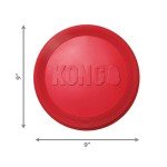 KONG Flyer - Durable Rubber Frisbee for Large Dogs
