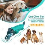 Durable Dog Toys for Aggressive Chewers (Blue)